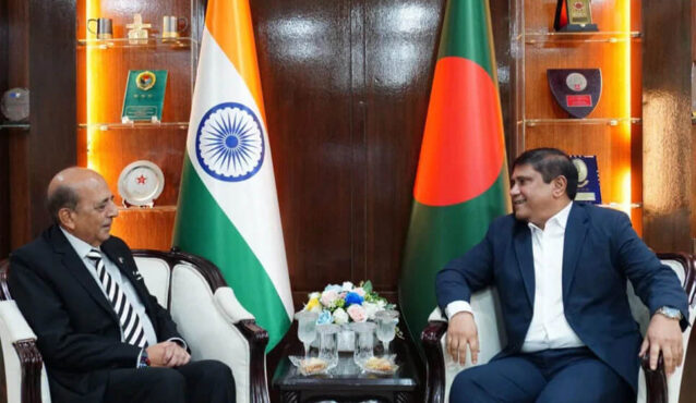 প্রতিরক্ষা উপদেষ্টার সঙ্গে ভারতীয় হাইকমিশনারের সৌজন্য সাক্ষাৎ
