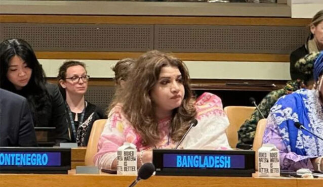 নারী-শিশুর বিরুদ্ধে প্রযুক্তিনির্ভর সহিংসতা ঠেকাতে বৈশ্বিক পদক্ষেপ চান শামা ওবায়েদ