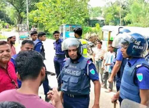 হবিগঞ্জে নারীদের গোসলের ছবি তোলাকে কেন্দ্র করে সংঘর্ষ, আহত ৩৫
