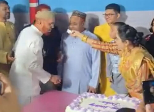 থানার মূল ফটক বন্ধ রেখে ওসির ছেলের জন্মদিন, ভিডিও ভাইরাল