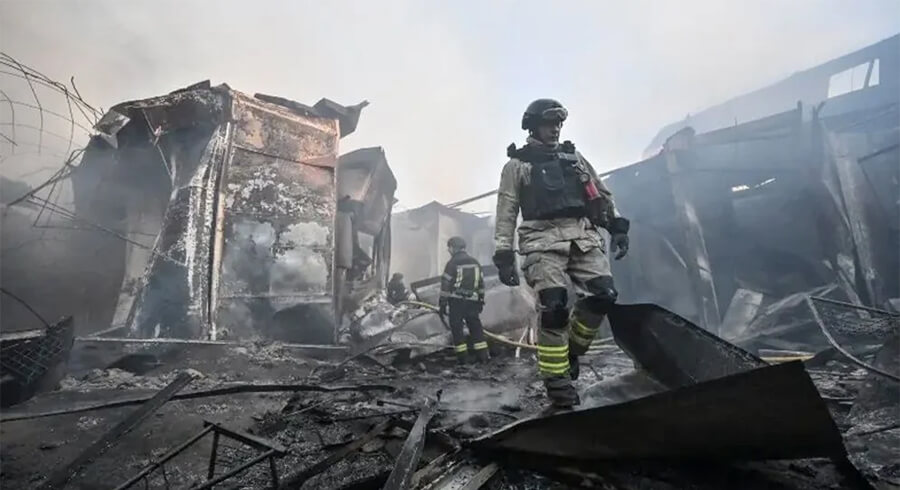 রাশিয়া-ইউক্রেনের পাল্টাপাল্টি হামলায় ২৪ ঘণ্টায় নিহত ১৬