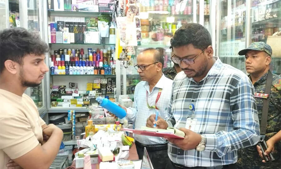 মুন্সীগঞ্জে ভোক্তা অধিকারের অভিযান, দুই প্রতিষ্ঠানকে ২৭ হাজার টাকা জরিমানা