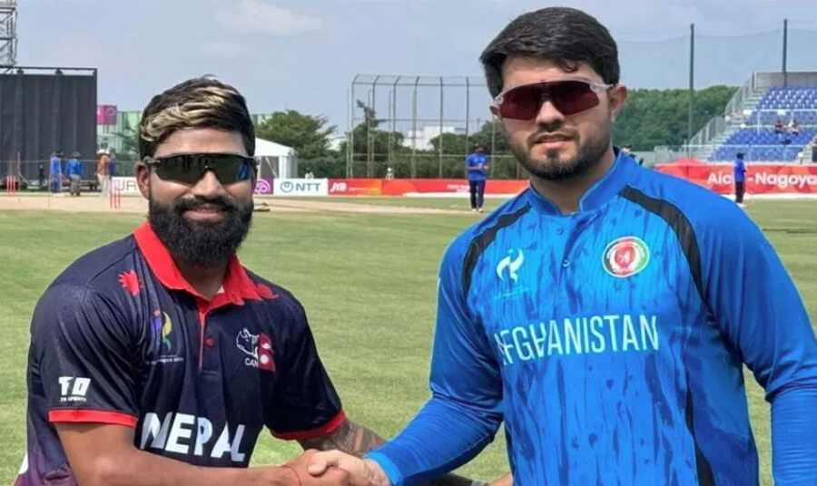 এশিয়ান গেমসে আফগানিস্তানকে ৫ উইকেটে হারাল নেপাল