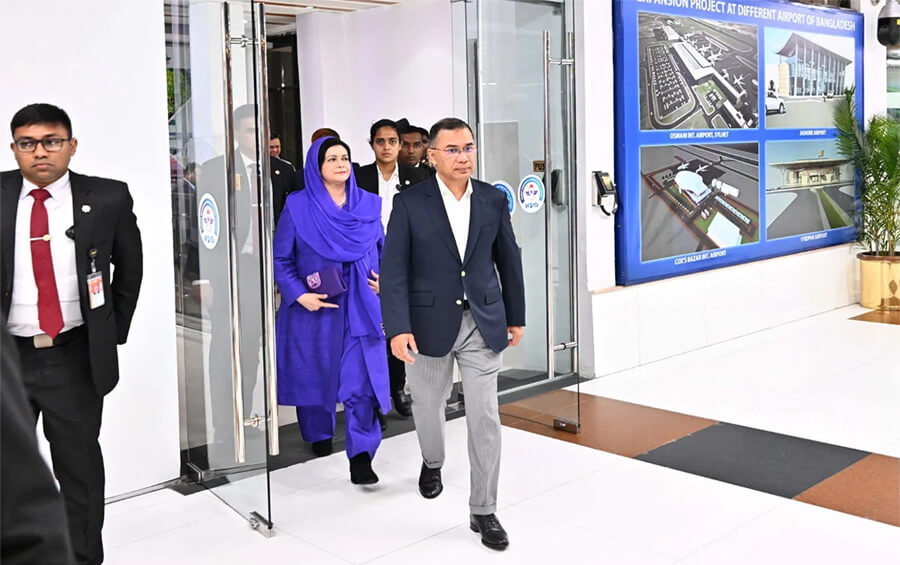 জাতিসংঘ অধিবেশনে যোগ দিতে নিউইয়র্কের পথে প্রধানমন্ত্রী তারেক রহমান