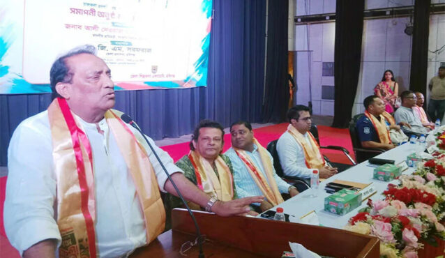 ‘ভালো শিল্পী কখনো অন্যায় কাজে জড়াতে পারেন না’