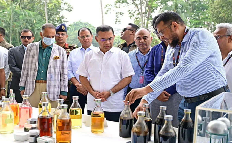 বর্জ্য থেকে জ্বালানি তেল উৎপাদনে সহযোগিতার আশ্বাস প্রধানমন্ত্রীর