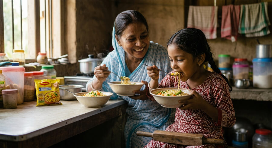নুডলস খেয়ে একই পরিবারের ৫ জনের মৃত্যু, নিহত ৩ শিশু