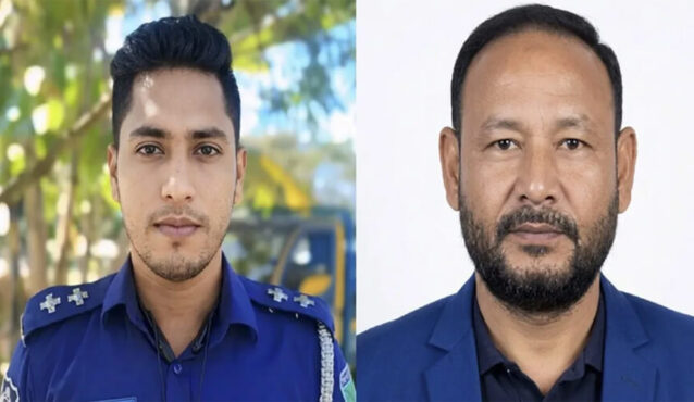 কালীগঞ্জে কাভার্ডভ্যানের চাপায় নিহত পুলিশ কর্মকর্তা ও বিএনপি নেতা; গুরুতর আহত আরেক এসআই