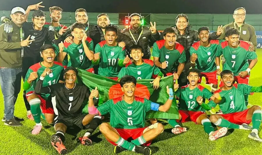 গ্যাবনকে হারিয়ে ফিফা অ-১৫ বিশ্বকাপ ফেস্টিভ্যালের ফাইনালে বাংলাদেশ